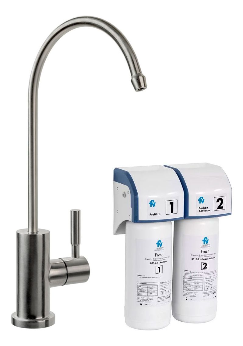 Combo monocomando de 1 vía FV con dispositivo Fresh de acondicionamiento de agua